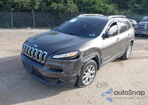 2017 Jeep Cherokee Latitude 4X4 из США, поврежденный, VIN 1C4PJMCS9HW531822